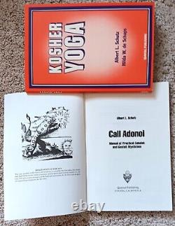 Very Rare 1988 Signed Second Edition CALL ADONOI by Albert L. Schutz EXCEL. TB2