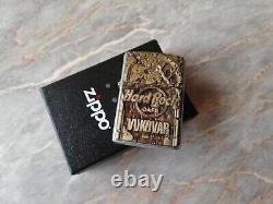 Very Rare 1996 Limited Edition Nato Kfor Zippo Lighter Hard Rock Caffe Vukovar