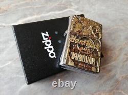 Very Rare 1996 Limited Edition Nato Kfor Zippo Lighter Hard Rock Caffe Vukovar