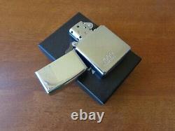 Very Rare 1999 Chrome Zippo Lighter Milenium Special Limited Edition 0003/2000