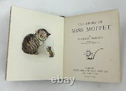 Very Rare! 1st Edition Beatrix Potter The Story Of Miss Moppet