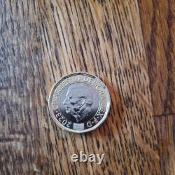 Very Rare 2023 King Charles III Bee 1 Pound Coin Limited Edition