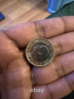 Very Rare 2023 King Charles III Bee 1 Pound Coin Limited Edition