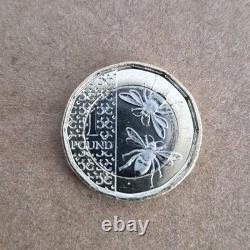 Very Rare 2025 King Charles III Bee 1 Pound Coin Limited Edition