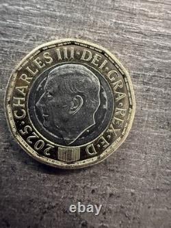 Very Rare 2025 King Charles III Bee 1 Pound Coin Limited Edition Mint Condition