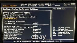 Very Rare! ASUS ROG Rampage III Black Edition Intel X58 LGA1366 WiFi