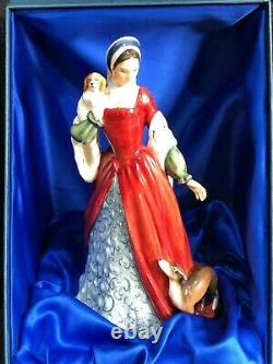 Very Rare Boxed Royal Doulton Anne Boleyn Limited Edition Hn 3232