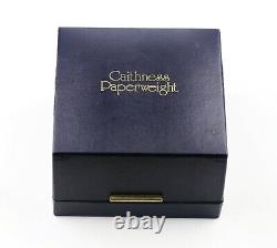 Very Rare Caithness Paperweight 1978 edition Christmsd Limit Edit 301/500 Signed