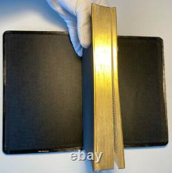 Very Rare Cambridge King James Version Holy Bible, Fine Pinseal Morocco Leather