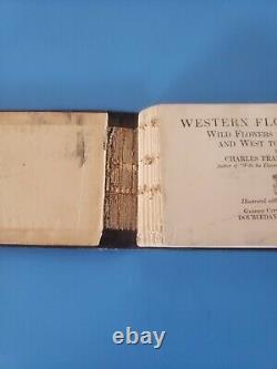 Very Rare Charles Francis Saunders The Western Flower Guide First Edition 1917