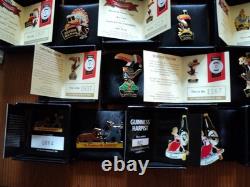 Very Rare Collection Of 15 Limited Edition Guinness Badges From The Early 2000`s