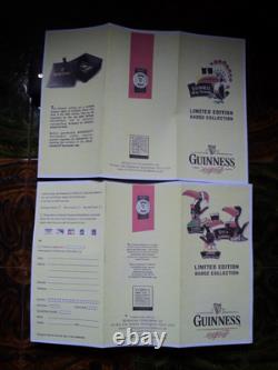 Very Rare Collection Of 15 Limited Edition Guinness Badges From The Early 2000`s