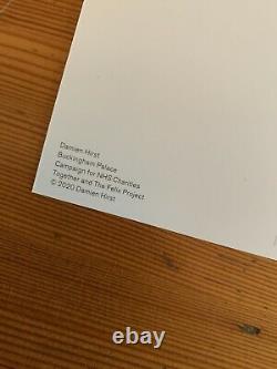 Very Rare Damien Hirst 12 Postcards Heart/Rainbow Numbered Edition Of 1689
