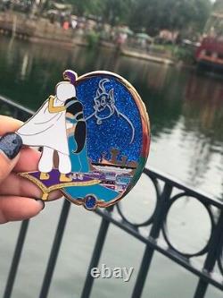 Very Rare Disney Aladdin and Jasmine Genie Fantasy Pin Limited Edition of 30