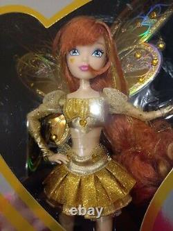 Very Rare Doll Winx Bloom Gold Believix Edition Jakks Pacific 2012 NIB
