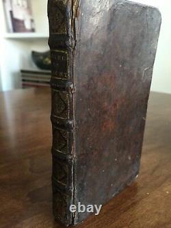 Very Rare Early Full Leather Bound Version Of The Prince By Machiavelli 1686