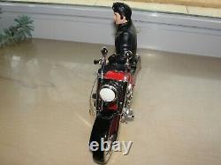 Very Rare Elvis Riding With The King Motorcycle Figurine Limited Edition