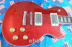 Very Rare Epiphone Les Paul In Red Glitter Sparkle Ltd Edition Collectable 1997