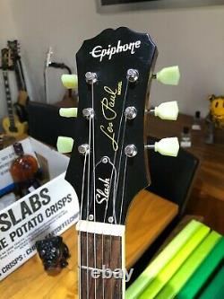 Very Rare Epiphone Les Paul Slash Standard Plus Top Ltd Edition Signature Guitar