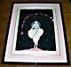 Very Rare Erte Columbine Signed & Numbered Limited Edition Serigraph Framed
