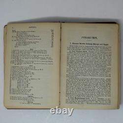 Very Rare FIRST EDITION Antique Collectable Baedeker's Upper Egypt 1892