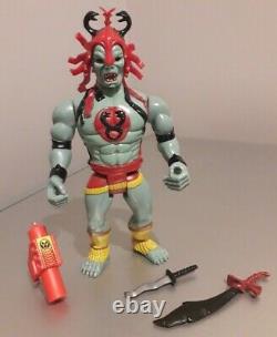 Very Rare First Edition Thundercats Vintage Mumm-Ra 8 Figure, Accessories 1985