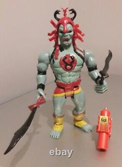 Very Rare First Edition Thundercats Vintage Mumm-Ra 8 Figure, Accessories 1985