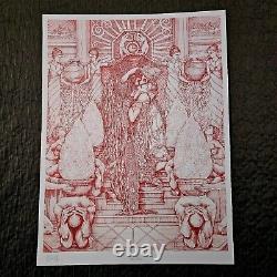 Very Rare Ghost BC Band Number 911/1500 Lithograph Limited Edition Tour Poster