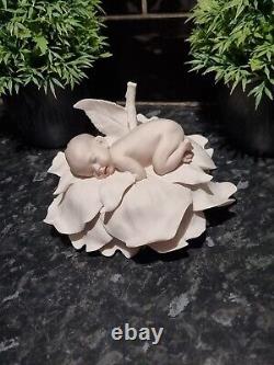 Very Rare Giuseppe Armani Sculpture Figurine Rose Baby LIMITED EDITION