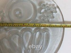 Very Rare Huge 40 CM Limited Edition Per Lutken Holmegaard Glass Suncatcher