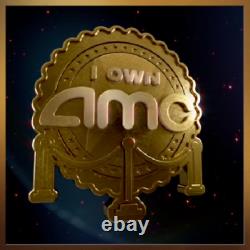 Very Rare I Own Amc Nft Shareholder Limited Edition Wax Wallet Animated L@@k
