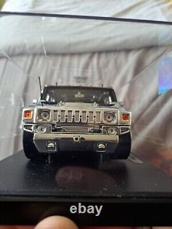 Very Rare Jada Dub City Platinum 124 Limited Chrome Edition Hummer H2