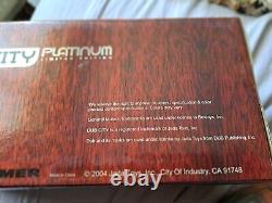 Very Rare Jada Dub City Platinum 124 Limited Chrome Edition Hummer H2