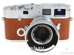 Very Rare Leica Hermes Leica Silver Chrome Mp (0,72) / Hermes Edition