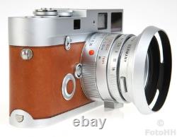 Very Rare Leica Hermes Leica Silver Chrome Mp (0,72) / Hermes Edition