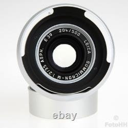 Very Rare Leica Hermes Leica Silver Chrome Mp (0,72) / Hermes Edition