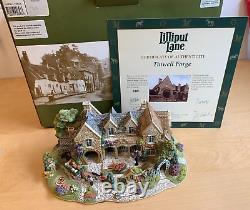 Very Rare Lilliput Lane. TINWELL FORGE Ltd Ed of 2000 Illuminated Box and COA