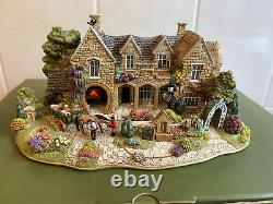 Very Rare Lilliput Lane. TINWELL FORGE Ltd Ed of 2000 Illuminated Box and COA