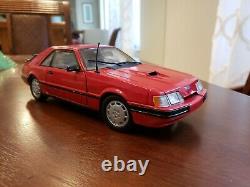 Very Rare Limited Edition 1986 Ford Mustang Svo Welly 1/18