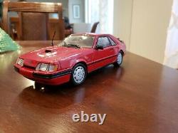 Very Rare Limited Edition 1986 Ford Mustang Svo Welly 1/18