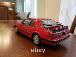 Very Rare Limited Edition 1986 Ford Mustang Svo Welly 1/18