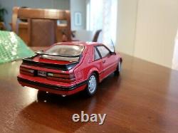 Very Rare Limited Edition 1986 Ford Mustang Svo Welly 1/18