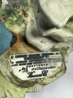 Very Rare Limited Edition 98/200 Only Capodimonte By Vincenzo C Perfect Free PP