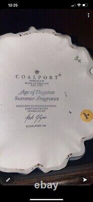 Very Rare, Limited Edition Coalport Age Of Elegance Summer Fragrance China Lady