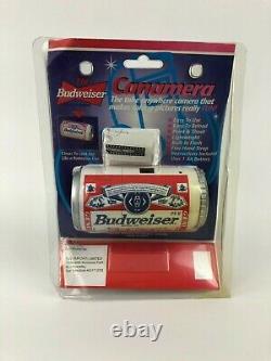 Very Rare Limited Edition Collector's Item Budweiser 35mm'Can' Camera. Unopened