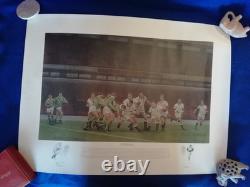 Very Rare Limited Edition England Rugby Team Crowning Glory Sat 16th Mar 1996