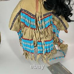 Very Rare Limited Edition Large Rustie Doll Little Lakota #11 of 100 inc Cert