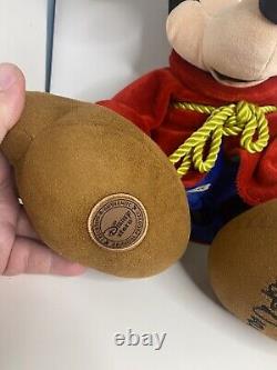 Very Rare Limited Edition Mickey Mouse Sorcerers Apprentice Plush No 553 Of 2500