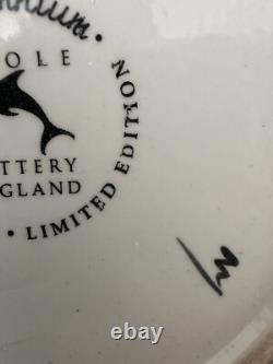 Very Rare Limited Edition Of 2000 Poole Studio Collection'Millennium Vase