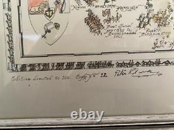 Very Rare Limited Edition PETER REYNOLDS FURSE PICTORIAL Map